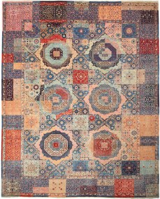 Mamluk Tappeto 280x350 (Pakistan) Annodato A Mano