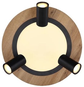 Globo 67307D - Faretto LED KASSU 3xGU10/5W + LED/15W/230V