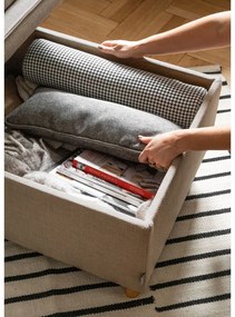 Poggiapiedi marrone chiaro Simon - Miuform