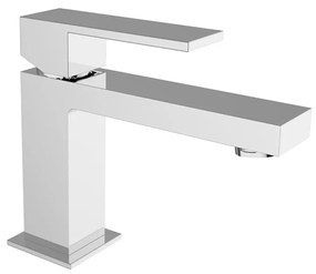 Miscelatore lavabo con scarico automatico cromo Pillar