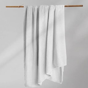 Coperta in microfibra bianca, 150 x 200 cm Henry - DecoKing