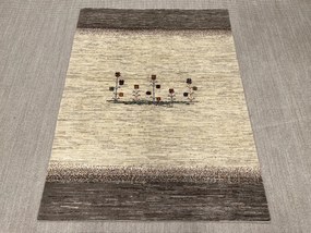 Gabbeh Tappeto 160 x 210 Beige (Iran) Annodato A Mano