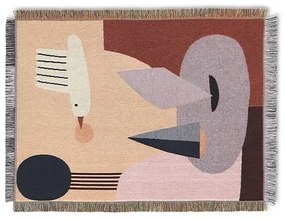 Bird Tapestry Blanket Multi - Ferm Living