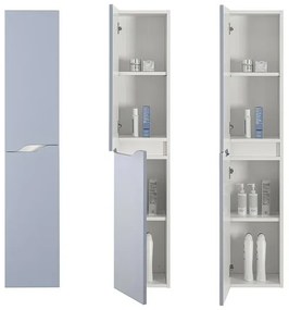 Colonna bagno sospesa 30x150 cm azzurro polvere Minori/Maiori