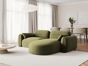Divano angolare Sydney 3 in velluto