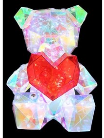 Globo 28058K - Lampada da tavolo dimmerabile BRONDAR LED/3W/5V 1200 mAh orso