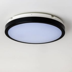 Brilagi - Plafoniera LED da bagno PERA LED/24W/230V diametro 28 cm IP65 nero
