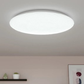 Plafoniera LED moderno Flow, bianco Ø 56 cm, luce con 3 temperature di colore dimmerabile, 2300 lumen INSPIRE