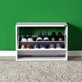 Scarpiera 42x60 cm bianca