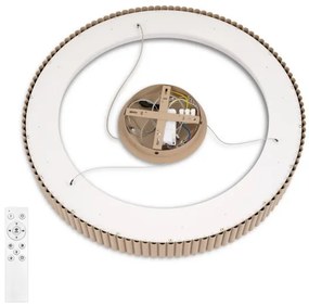 Brilagi - Lampadario LED dimmerabile a cavo FALCON MODERN LED/54W/230V 60 cm beige + telecomando