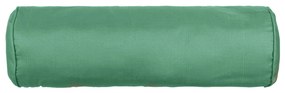 Cuscino poggiatesta a rullo verde 18x50 cm idrorepellente