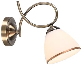 Brilagi - Lampada da parete FRED 1xE27/60W/230V, finitura bronzo