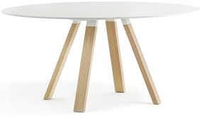 Pedrali ARKI-TABLE Wood Quadrato e Tondo |tavolo fisso|