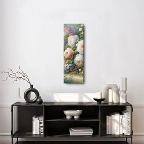 Quadro su tela – Armonia floreale in toni pastello