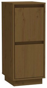 Credenze 2 pz miele 31,5x34x75 cm in legno massello di pino