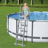 Bestway Scaletta per Piscina Flowclear a 4 Gradini 132 cm