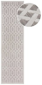 Tappeto beige per esterni 66x230 cm Mondo - Flair Rugs