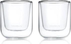 Set di bicchieri doppio strato 2 pz 80 ml Nero – Blomus