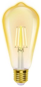 Lampadina LED dimmerabile FILAMENT ST64 E27/6W/230V 2700-6500K Wi-Fi - Aigostar