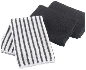 Set di 3 panni in microfibra 40x40 cm Cuistot - douceur d'intérieur