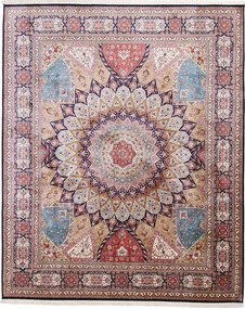 Cashmere Silk Tappeto orientale 310 x 250 (Indian) Annodato A Mano