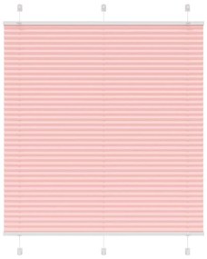 Tenda Plissettata Rosa 120x100 Cm Larghezza Tessuto 119,4 Cm /