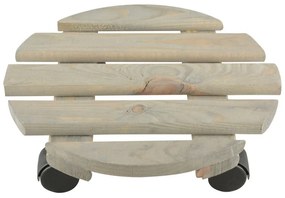 Tappeto in legno di pino, ⌀ 29 cm - Esschert Design