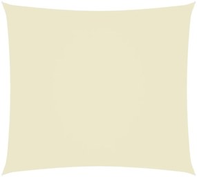 Parasole a Vela Oxford Rettangolare 2x3,5 m Crema