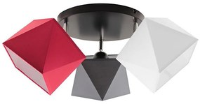 Lampadario a plafone DIAMENT 3xE27/60W/230V