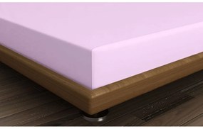 Lenzuolo con angoli rosa in cotone 140x200 cm – Mijolnir