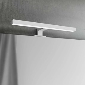 Lampada LED da Specchio 30cm Bianca 4W - Doppia Installazione Colore Bianco Caldo 3.000K