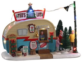 Ted's tree lot Lemax decorazione Natale