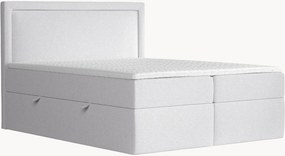 Letto boxspring fatto a mano con contenitore Maya, H3