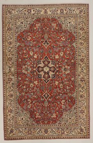 Sarouk Tappeto 200 x 130 (Iran) Annodato A Mano