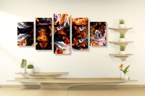 Quadri 5 pezzi – Arte in versione astratta