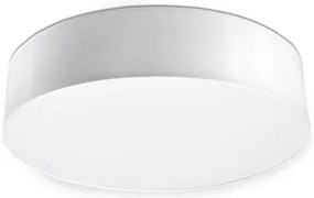Plafoniera Tonda in PVC da Soffitto 3xE27 ARENA 45 Bianca da interno