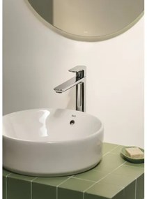 Roca A3270MJ000 - Lavandino da appoggio GAP diametro 39 cm ceramiche/bianco