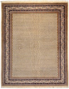 Mir Tappeto orientale 200 x 250 Beige (Indian) Annodato A Mano