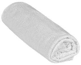 Telo bagno per doccia 90x140 cm bianco in cotone 100%