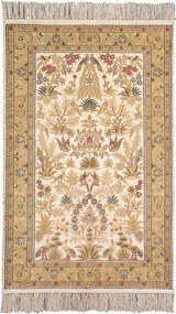 Hereke Tappeto orientale 130 x 80 Beige (Cina) Annodato A Mano