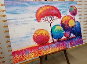 Stampa su tela – Bosco autunnale