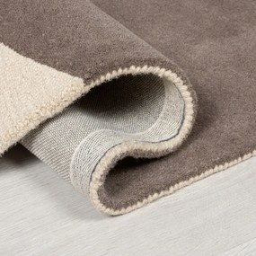 Tappeto in lana arancio/beige 120x170 cm Glow - Flair Rugs