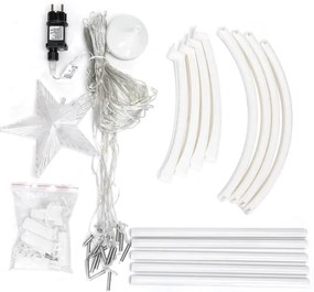 Aigostar - Decorazione natalizia LED da esterno LED/3,6W/230V 180 cm IP44 bianco freddo