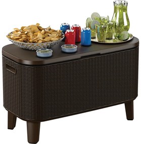 Tavolo da giardino con vaschetta per il ghiaccio 83,5x40,5 cm Bevy - Keter