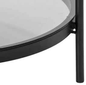 Tavolino rotondo con piano in vetro ø 79 cm Bayonne - Actona