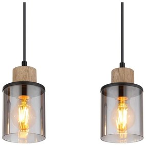 Globo 15707-3H - Lampadario a sospensione con filo REID 3xE27/15W/230V