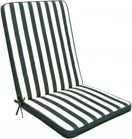 Cuscino Real Medio 90x40x4 cm in Poliestere Verde...