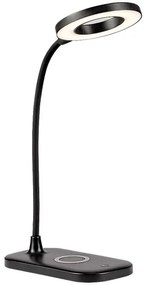 Rabalux 74013 - Lampada da tavolo LED dimmerabile con funzione Touch HARDIN LED/5W/5V nero