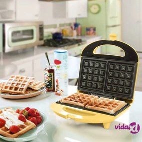 Bestron Piastra per Waffle Sweet Dreams ASW401V 700 W Vaniglia