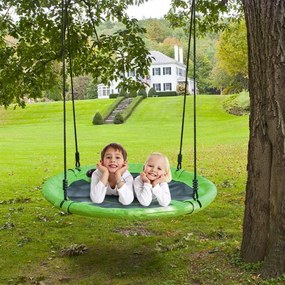 Altalena da appendere per bambini in verde